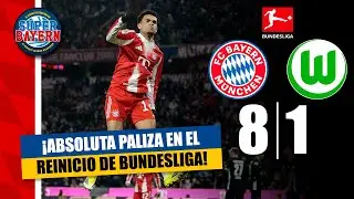 ABSOLUTA GOLEADA HISTORICA DE BUNDESLIGA EN EL ALLIANZ ARENA │BAYERN MUNICH vs WOLFSBURG 8-1