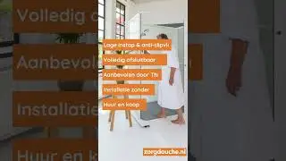 Blijf langer thuiswonen met Zorgdouche Extra Veilig