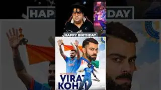 HAPPY BIRTHDAY VIRAT KOHLI 🎂❤️ | 5 November | #viratkohli #happybirthday #rcb #kingkohli #virushka