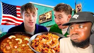 TWO BRITS Try LOUISIANA Soul Food for the FIRST Time – THE FLAVOUR HIT DIFFERENT!