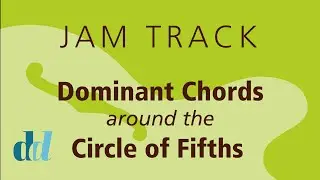Dominant Chords Jam Track Around the Circle of Fifths