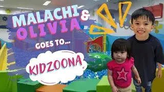 Playground Inside the Mall?! Malachi & Olivia at Kidzoona 🎠🛍️ #KidzoonaAdventure