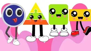 Learn shapes and colours for toddlers! Play and learn colours and shape