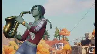 LYRA SKIN SHOWCASE in Fortnite Lobby