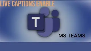 Live Caption MS Teams | How to Use Live Captions in Microsoft Teams | enable live captions| #shorts