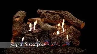 The Empire Super Sassafras Vent Free Gas Log Set