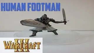 Rare Vintage Warcraft 2 Human Footman Action Figure Review!