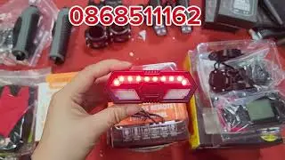 Giảm giá 30k- phụ kiện xe đạp Nhật- đèn treo xe siêu sáng Nhật- đèn hậu si nhan Nhật- mũ bảo hiểm