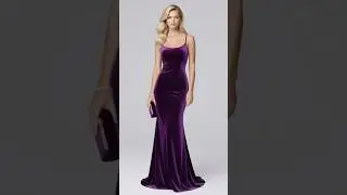 Luxurious velvet #VelvetVibes #LuxuryDress #EveningWear #WinterFashion #GlamLook