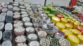 Buy beautiful plates for the kitchen and bar.