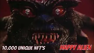 Amazing 🏆 COLLECTION of NFT Happy Alien 👽 10,000 NFT available at Opensea