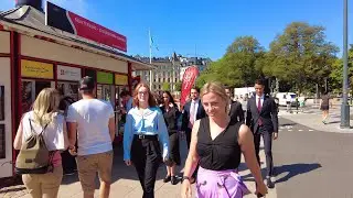 🇸🇪 Stockholm Summer 2022 | Walking in &Ouml;stermalm, Strandv&auml;gen & Stureplan | Sweden 4K #456