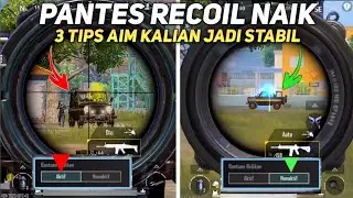 CARA MENJADI PRO PLAYER DARI NOOB PLAYER | CARA AIM LURUS PUBG MOBILE