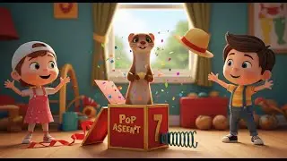 Pop Goes the Weasel | Classic Nursery Rhyme for Kids | Fun Sing Along Songs for Children