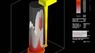 Simulation of a thin-walled casting in NovaFlow&Solid CV