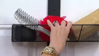Cella Over the Door 6-Basket Storage Rack on QVC