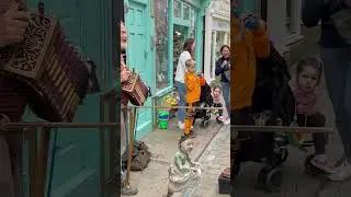 Puppeteer Busker performing at Whitby #shorts #busker #busking #shorts #buskers