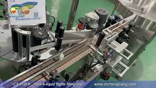 10ML E vloeistofvullijn | Draaitafel Unscrambler Filler Capper Labeller en verpakkingsmachine