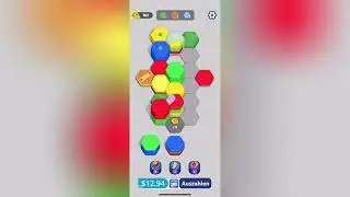 Hexa sort Level 120 Solution Walkthrough 