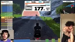 FOCUS30 Daily Vlog 10 - Workout Review & 100kph Zwift badge down Alpe Du Zwift