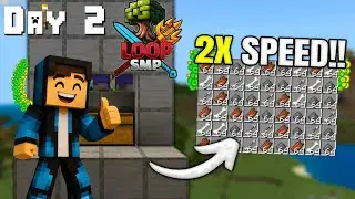 MAKING XP FARM IN LOOP SMP   ⁨@GamerFleet⁩  @EnderVersh Army