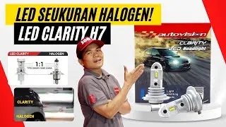 Ini Loh LED Seukuran Halogen! LED Clarity H7 (Support Soket Original Kendaraan)