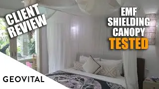 NOVA EMF Shielding Canopy Tested in Bali Indonesia