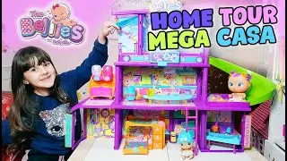 Tour della Casa The Bellies! Scivolo e pappa slime 🤩