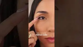 Delineado para p&aacute;rpado ca&iacute;do #delineado #tutorial #eyeliner #delineadofacil #parpadocaido #hoodedeye