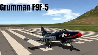Grumman F9F-5 Panther Naval Jet Showcase | SimplePlanes