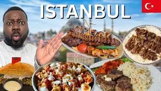 THE BEST STREET FOOD ISTANBUL TURKIYE | 100 Hours of eating Turkish food!