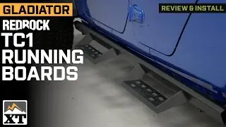 Jeep Gladiator JT RedRock 4-Inch Drop TC1 Running Boards Review & Install