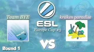 Splatoon - ESL Go4Splatoon Europe Cup #5 - Team BYE vs kraken paradise (Round 1)