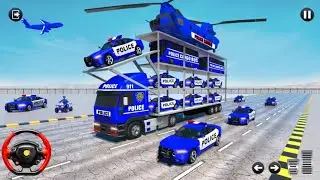 Police Cargo Transporter Truck - Police Car Game - Android Gameplay Walkthrough