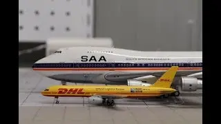 NG Model DHL 1:400 757-200 & Inflight 200 SAA 1:200 747SP reviews
