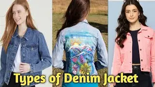 Denim jacket for girls, Women, ladies |Types of Denim Jacket🧥|Winter Denim Jacket | jacket for girls