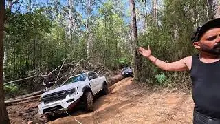 Trailer Offroading in Toolangi State Forest  Melbourne 
