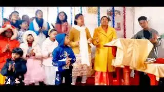 christmas song by Sunday school group.