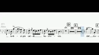 Verdi - Brindisi - CHÓR - BASY