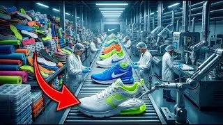 How Nike Makes 1 Million Shoes a Day (Factory Secrets Revealed)