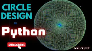 Amazing Design in Python| make awesome design using python| Design in turtle| turtle design in hindi