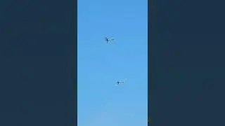 Bi planes at Sleap 1940s weekend aug 2025 #flying #biplane