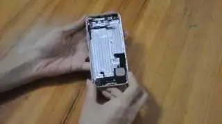 Replacement Assembly Metal Middle Frame Back Housing / Battery Cover for iphone 5 5G