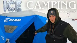 Ice Camping In Panfish HEAVEN! (Catch & Cook)