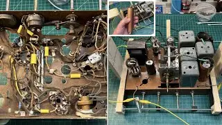 Zenith 6S229 - Completing The Electrical Restoration & First Power Up
