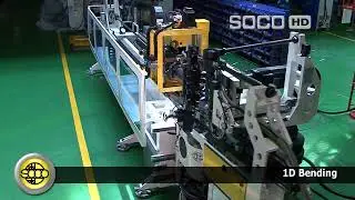 Discover the Power of the Soco SB 80x11A MR SR+2C CNC Tube Bender with Cutoff
