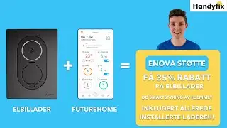 F&aring; 35% rabatt p&aring; elbillader og smartstyring av hjemmet ditt ved &aring; s&oslash;ke Enova st&oslash;tte