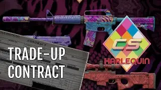 NEW UPDATE │ The Harlequin Collection │ CS2 Trade-Up Contract