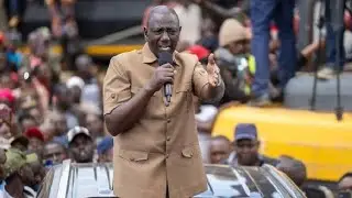 Live: Ruto, Simba Arati and Troops Addressing in Kisii Town.