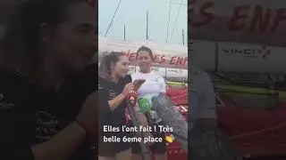 Violette Dorange et Samantha Davies sont arriv&eacute;es en Martinique ! #sailing